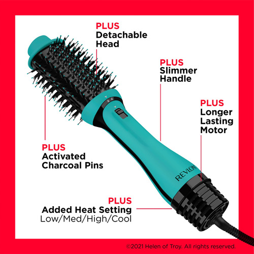 Secador De Pelo Y Cepillo De Aire Caliente Revlon One Step V