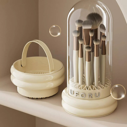 ~! Almohadilla Limpiadora Brochas Maquillaje, Almac.