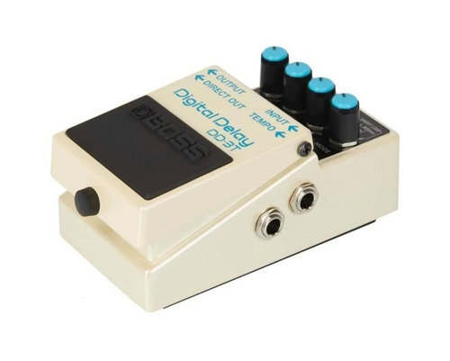 Imagen 5 de 5 de Pedal de efecto para instrumento de cuerda Boss Digital Delay DD-3T blanco