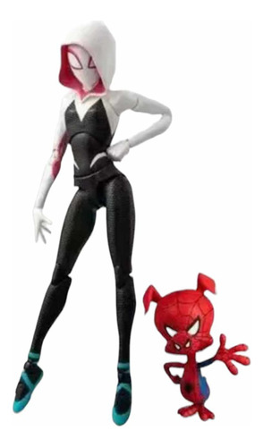 Figura Pelicula Spider Gwen A Traves Del Spiderverso Puerco