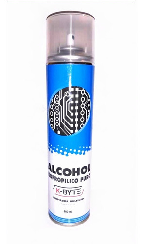 Alcohol Isopropílico Aerosol Pureza 99,9% / 400ml 