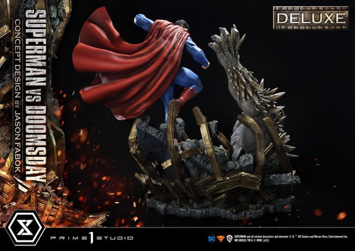 Estatua Prime 1 Studio Dc: Superman Vs Doomsday