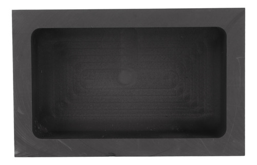 Molde De Grafito Rectangular De 170 Ml Para Lingotes Dorados