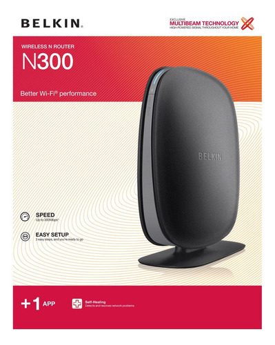 Belkin Router Inalámbrico N300 - Mosca