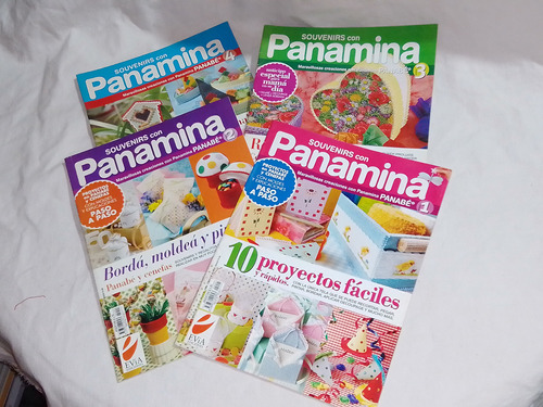 Lote Revistas Souvenirs Con Panamina 