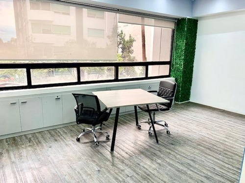 Polanco, 190m2, Divisiones En Cristal, 4 Privados, Sala De Juntas, Amplia Área Abierta De Trabajo, 3 Lugares De Estacionamiento, Vigilancia 24 Horas. Muy Cerca Del Metro Polanco