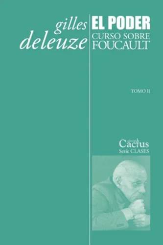 Libro Fisico El Poder. Curso Sobre Foucault Tomo Ii