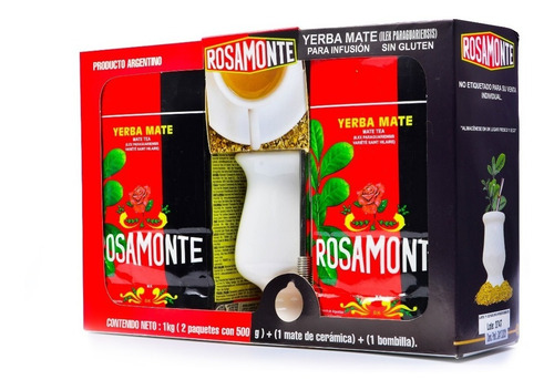 Yerba Mate Rosamonte Kit
