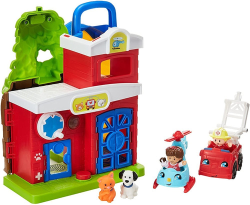 Estacion Rescate De Animales Fisher Price Playset Fkr45