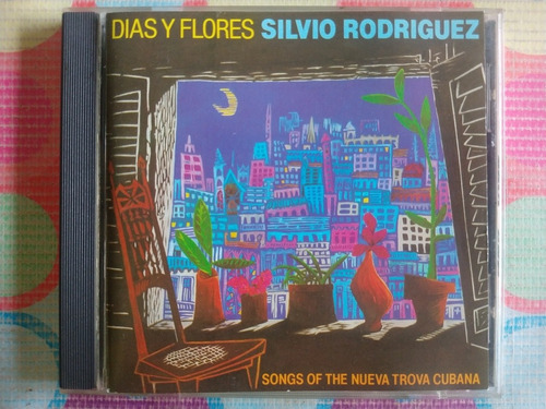 Silvio Rodríguez Cd Dias Y Flores Imp. Cuba Y