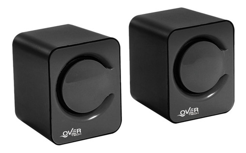 Imagen 5 de 6 de Gabinete Pc Kit Overtech Ov-k190 Negro Con Fuente Ok-6500 Pc