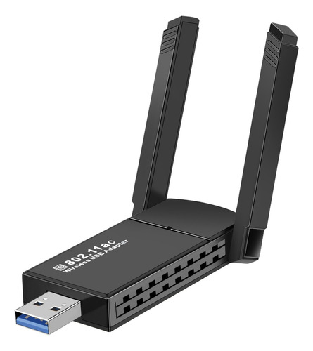 Adaptador Wifi Usb 3.0 De 1300mbps Receptor Con Banda Doble