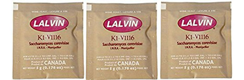 K1-v1116 Saccharomyces Cerevisiae 3 (5 G. Pouchs)