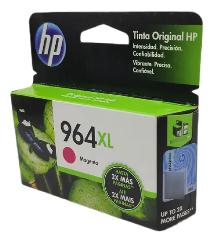 Tinta hp 964xl 3ja55al magenta office jet 9010 1,600 pgs