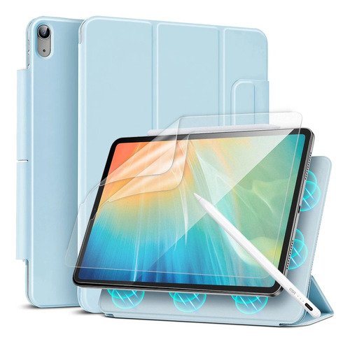 Capa Esr Art Bound iPad Air 4 5 2022/20 Azul Claro Celeste 