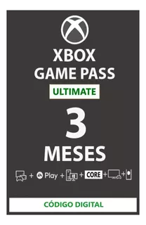 Game Pass Ultimate 3 Meses