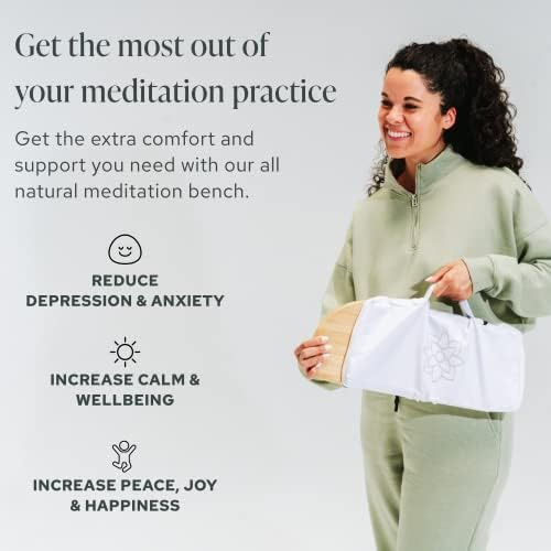 Banco De Meditación Plegable Moderno Y Consciente - Banco De