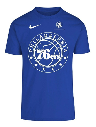Imagen 2 de 7 de Remera Nba Philadelphia 76ers Joel Embiid #21