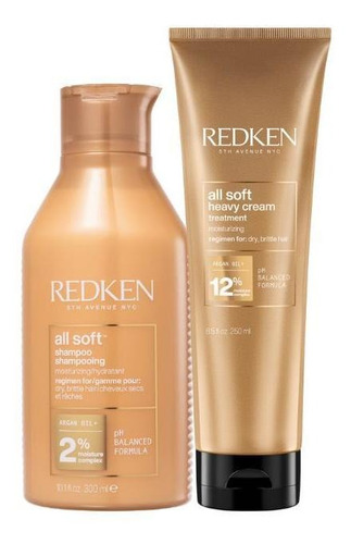 Kit Rdk All Soft Shampoo 300ml + Mascara Bisnaga 250ml
