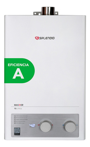 Calefon Gas Licuado 10 Litros Tiro Forzado Splendid Tipo de gas GLP