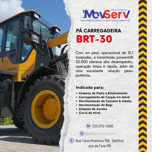 Pá Carregadeira Brt-30: Domine Qualquer Terreno Com A Brt30!