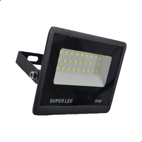 Kit 5 Refletor Led 50w 6500k Holofote Prova D Água Ip66