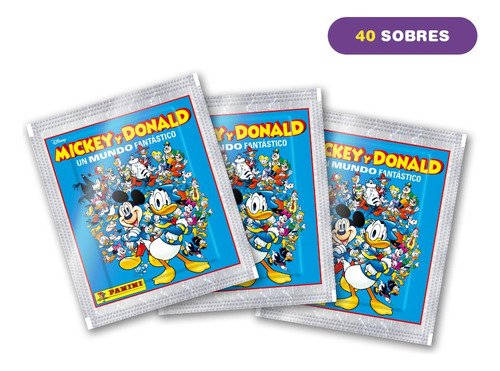 Pack Mickey Y Donald (40 Sobres)