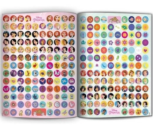 Imagem 4 de 6 de Livro 500 Adesivos E Atividade Princesas Disney Culturama