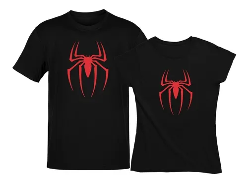 Kit De Playeras Personalizadas El Hombre Araña Spiderman