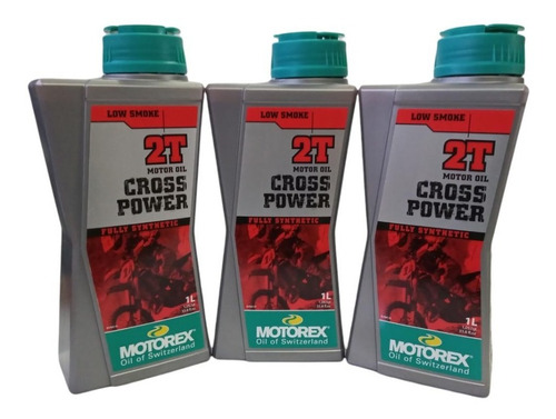 Aceite Motorex 2tiempos Cross Power Ktm 3 Lts Sintético