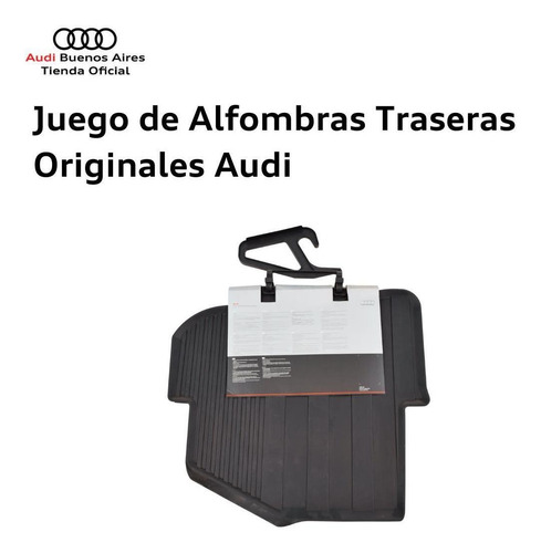 Imagen 3 de 8 de Juego De Alfombras Traseras Audi A1 2011 Al 2018