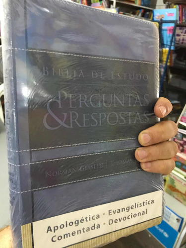 Imagem 3 de 5 de Bíblia De Estudos Perguntas É Repostas