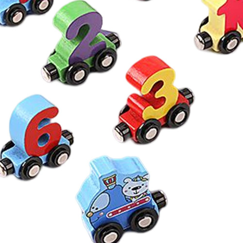 10x Building Blocks Number Train Set Figura Montessori Math