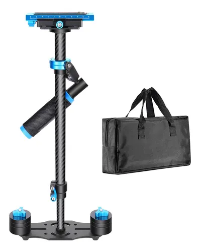 .. Neewer Estabilizador De Mano Cámara 60cm Fibra Carbono