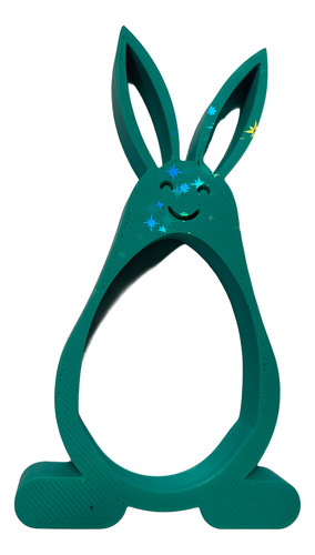 Conejo De Pascua X6 3d Para Colocar Huevo Kinder 22grs