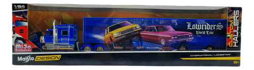 Tráiler International Lonestar Lowriders  Esc. 1:64 Maisto