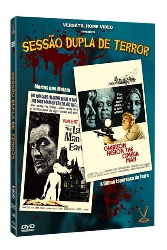 Sessão Dupla De Terror Última Esperança Da Terra + 3 Filmes