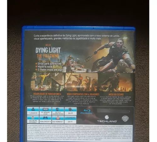  Dying Light: The Following Enhanced Edition (PS4