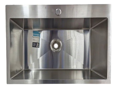 Fregadero Sobreponer Acero Inox 70x45x25,4cm Faguax Plus