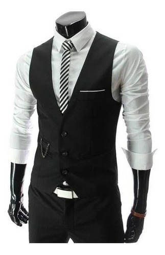 .. Chaleco De Vestir Formal De Negocios For Hombre, Traje