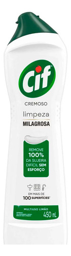 Multiuso Cremoso Limão 450ml Cif