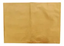 Comprar Individual Para Mesa Color Mostaza De Lino Plastificado