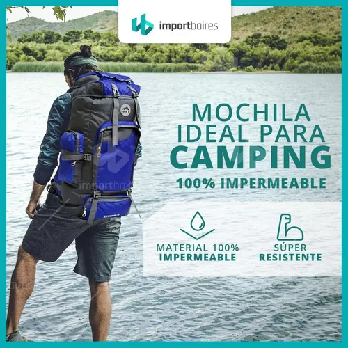 Mochila Peyton Camping Viajes Campamento 70 Litros Montaña