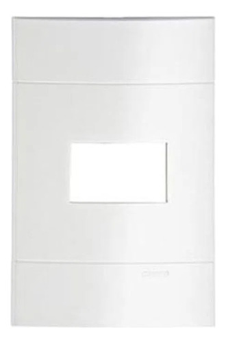 2 Placas 4x2 1 Módulo Branco Lunare Schneider