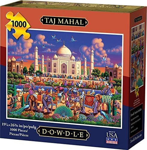 Rompecabezas De Dowdle - Taj Mahal - 1000 Ncfzv