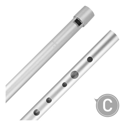 Instrumento De Silbido De Flauta Portátil Silbato De C