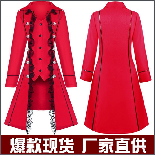 Vestido Medieval Para Mujer, Disfraz De Pirata Steampunk, Disfraz De Encaje