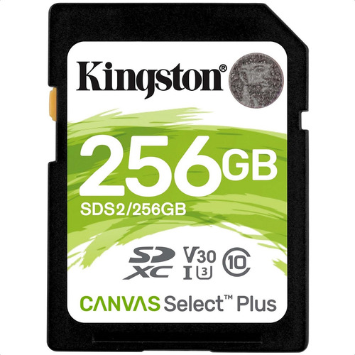 Tarjeta Memoria Kingston Canvas Select Plus 256gb Sds2/256gb