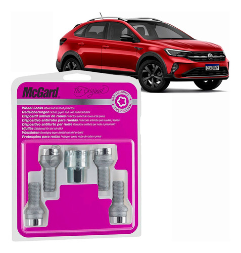 Kit Bulones Seguridad Vw Nivus 2020 2021 2022 Mcgard