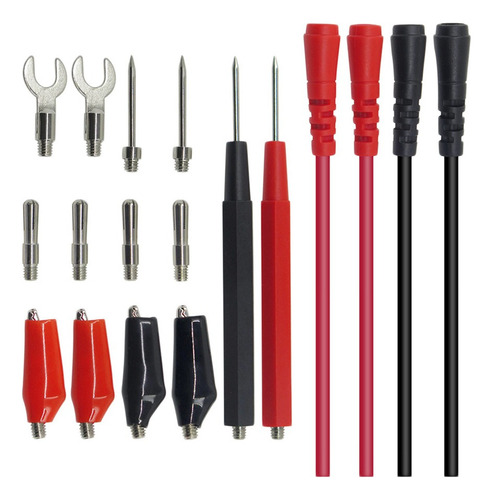 P1500 Kit De Sonda De Cable Con Punta De Multímetro Pinza